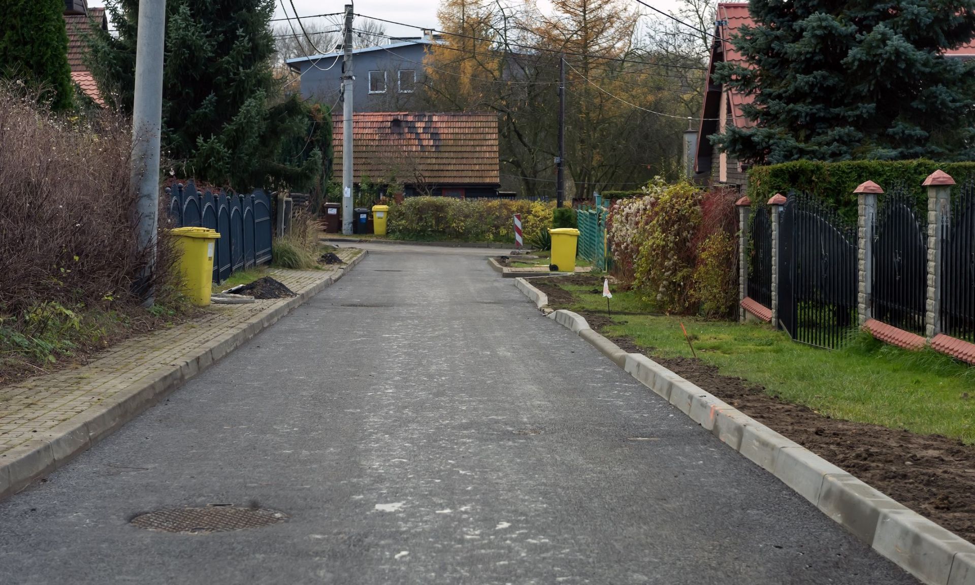 Ulica Miodowa w Rozbarku została wyremontowana