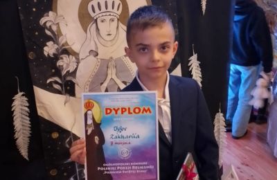 Bytomski uczeń wyróżniony w konkursie poezji re