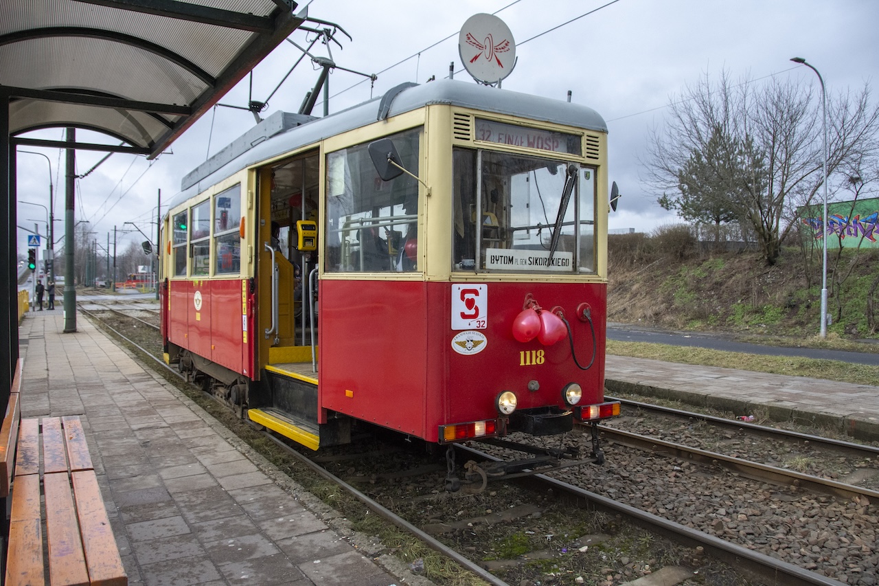 Specjalny tramwaj z okazji 32. Finału WOŚP