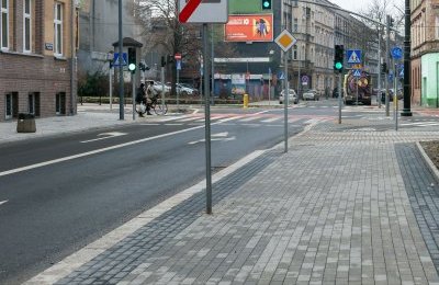 Ulica Piłsudskiego na odcinku od skrzyżowania z