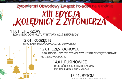 Kolędnicy z Żytomierza w Bytomiu