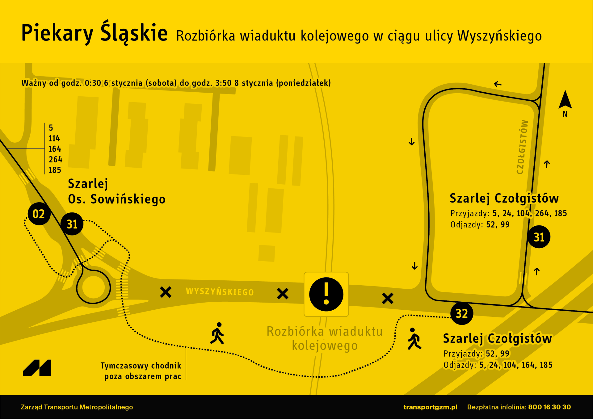 Zmiany w komunikacji publicznej w Piekarach Śląskich