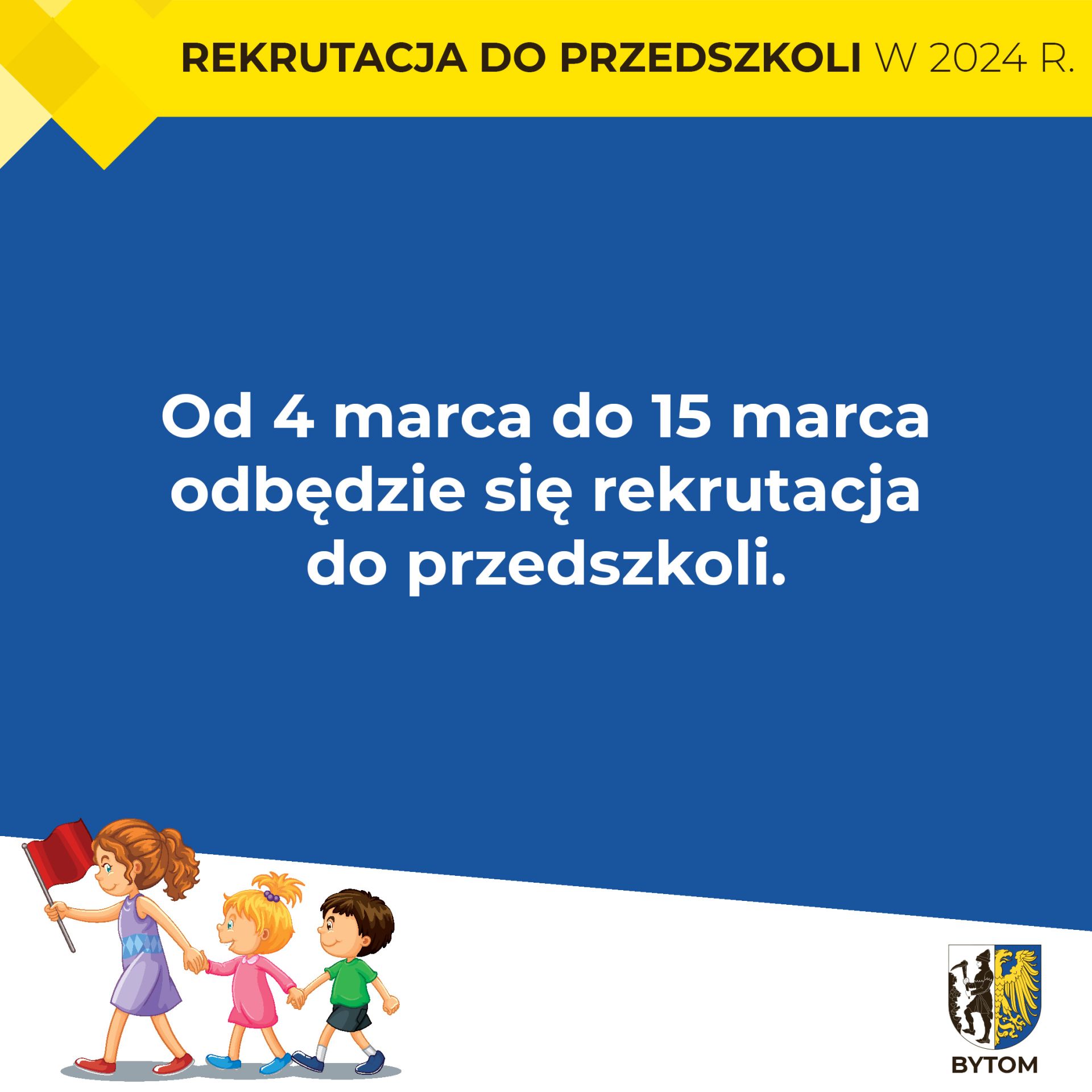 Grafika informacyjna dotycząca rekrutacji