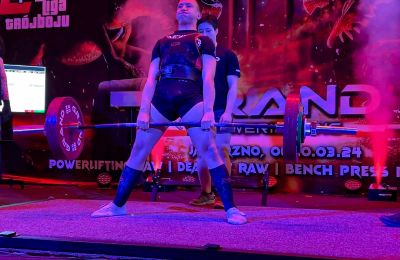 Młody bytomski herkules podniósł 201 kilogramó