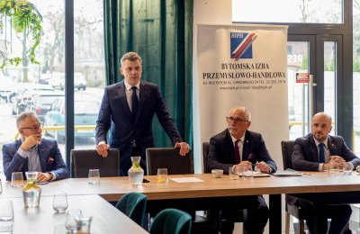 Rozmowy o gospodarce z prezydentem Bytomia