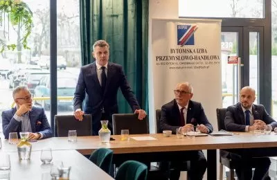 Rozmowy o gospodarce z prezydentem Bytomia