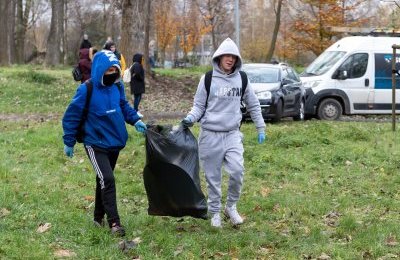 Wiosenne sprzątanie Żabich Dołów