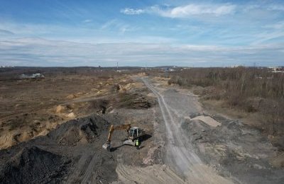 Rurociągi w rejonie zapożarowanej hałdy zabezpi