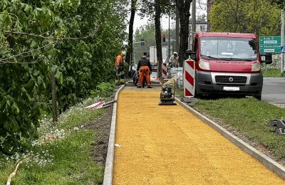 Rozpoczęła się przebudowa chodników w mieście