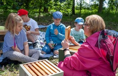 Światowy Dzień Pszczół w bytomskiej pasiece