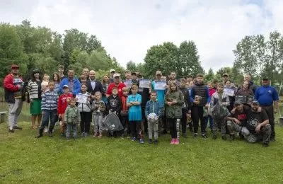 Zawody wędkarskie z okazji Dnia Dziecka