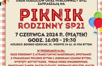 Piknik rodzinny w SP 21