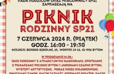 Piknik rodzinny w SP 21