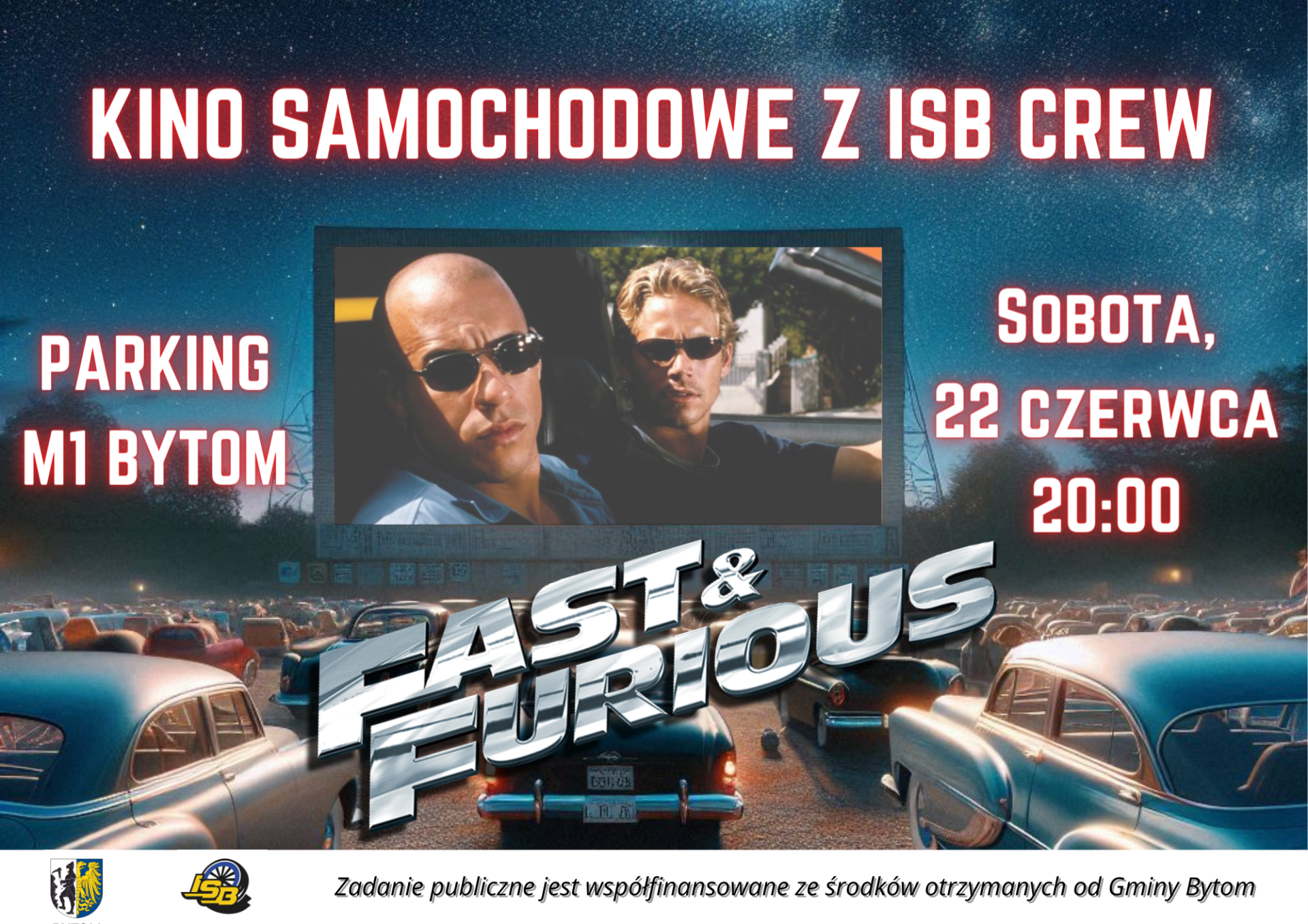 W sobotę 22 czerwca Kino Samochodowe 