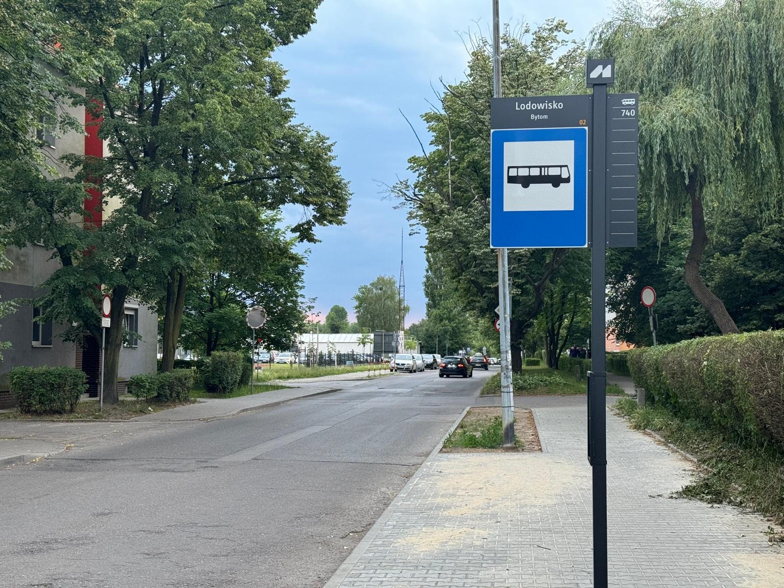Zdjęcie przystanku autobusowego