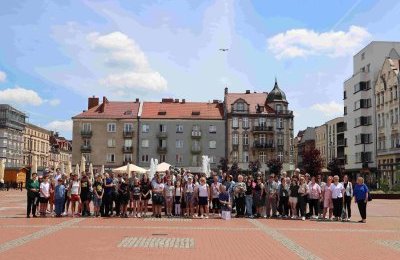 Uczniowie śladami historii miasta