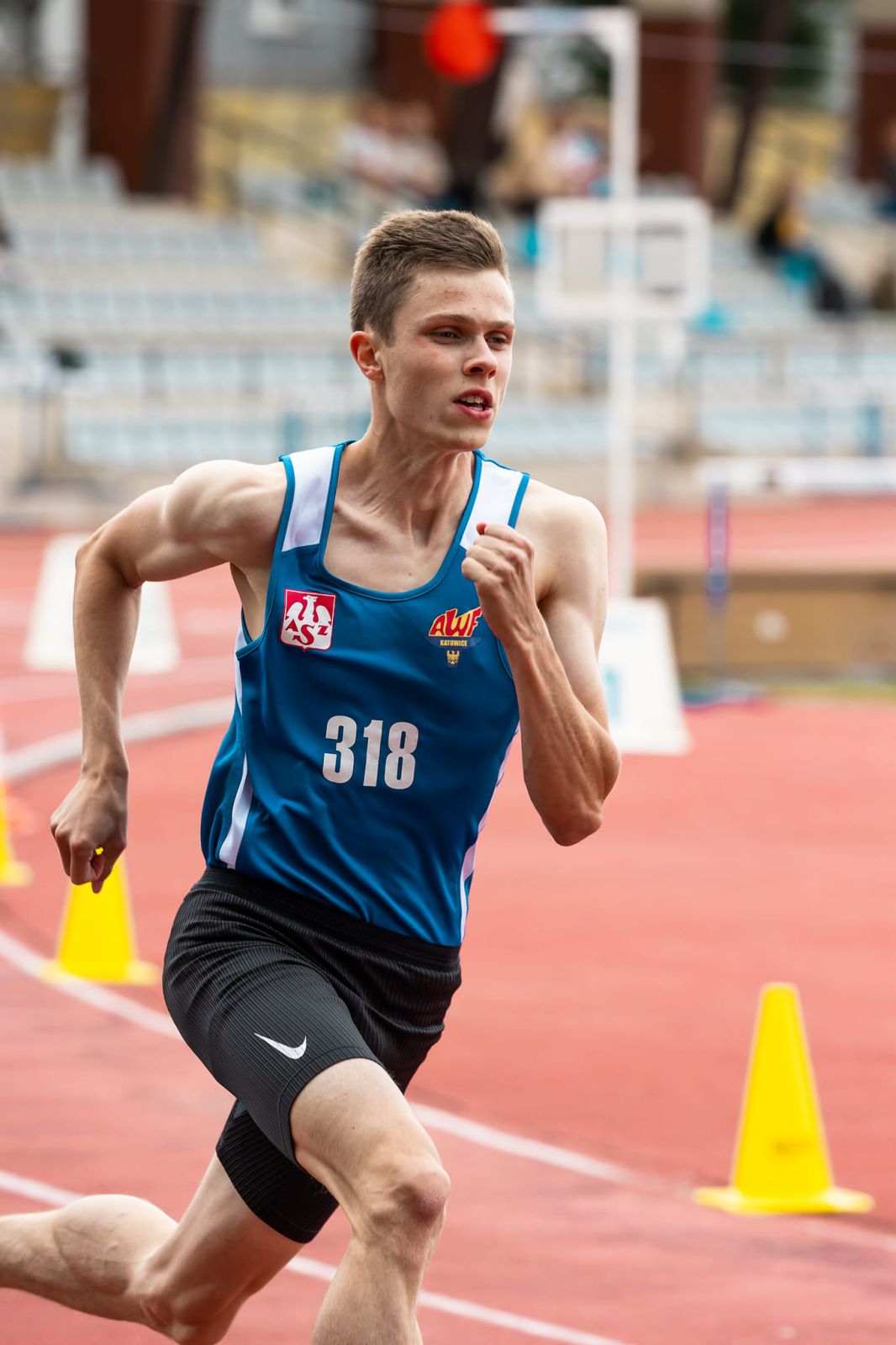 Mistrz Uniwersjady z 2023 roku na 800 metrów Maciej Wyderka wywalczył kwalifikację olimpijską w biegu na 1500 metrów - Archiwum Janusz Szczyrk