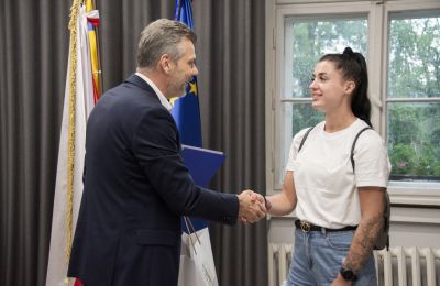 Prezydent Bytomia pogratulował Magdalenie Stefano