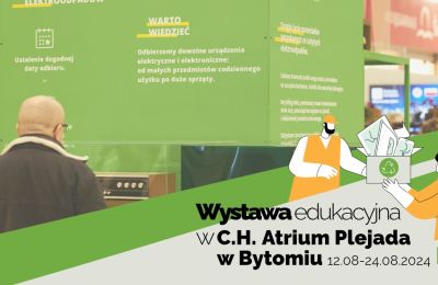Wystawa edukacyjna w CH Atrium Plejada w Bytomiu
