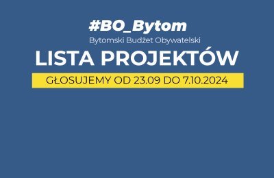 BO_Bytom: lista projektów, które powalczą o gł
