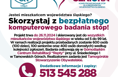 Skorzystaj z bezpłatnego komputerowego badania st