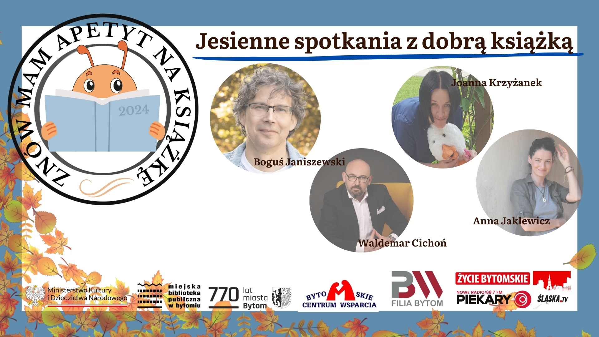 Jesienne spotkania z dobrą książką