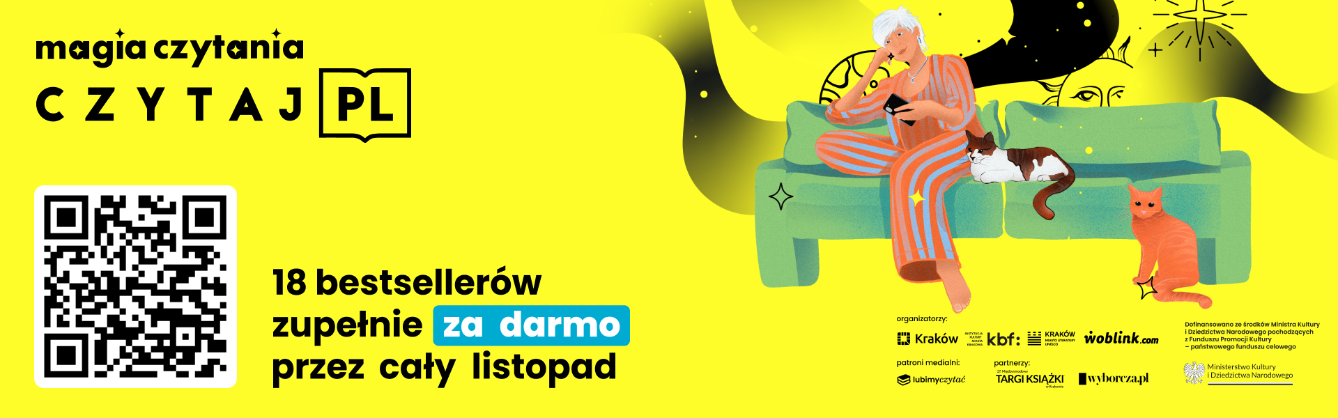 Gafika informacyjna akcji Czytaj PL