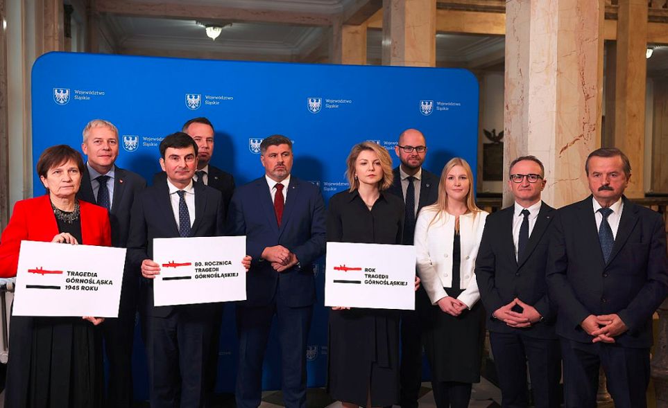 W poniedziałek, 18 listopada, w gmachu Sejmu Śląskiego przedstawiciele obu województw ogłosili upamiętnienie tych tragicznych wydarzeń, fot. Śląski Urząd Marszałkowski