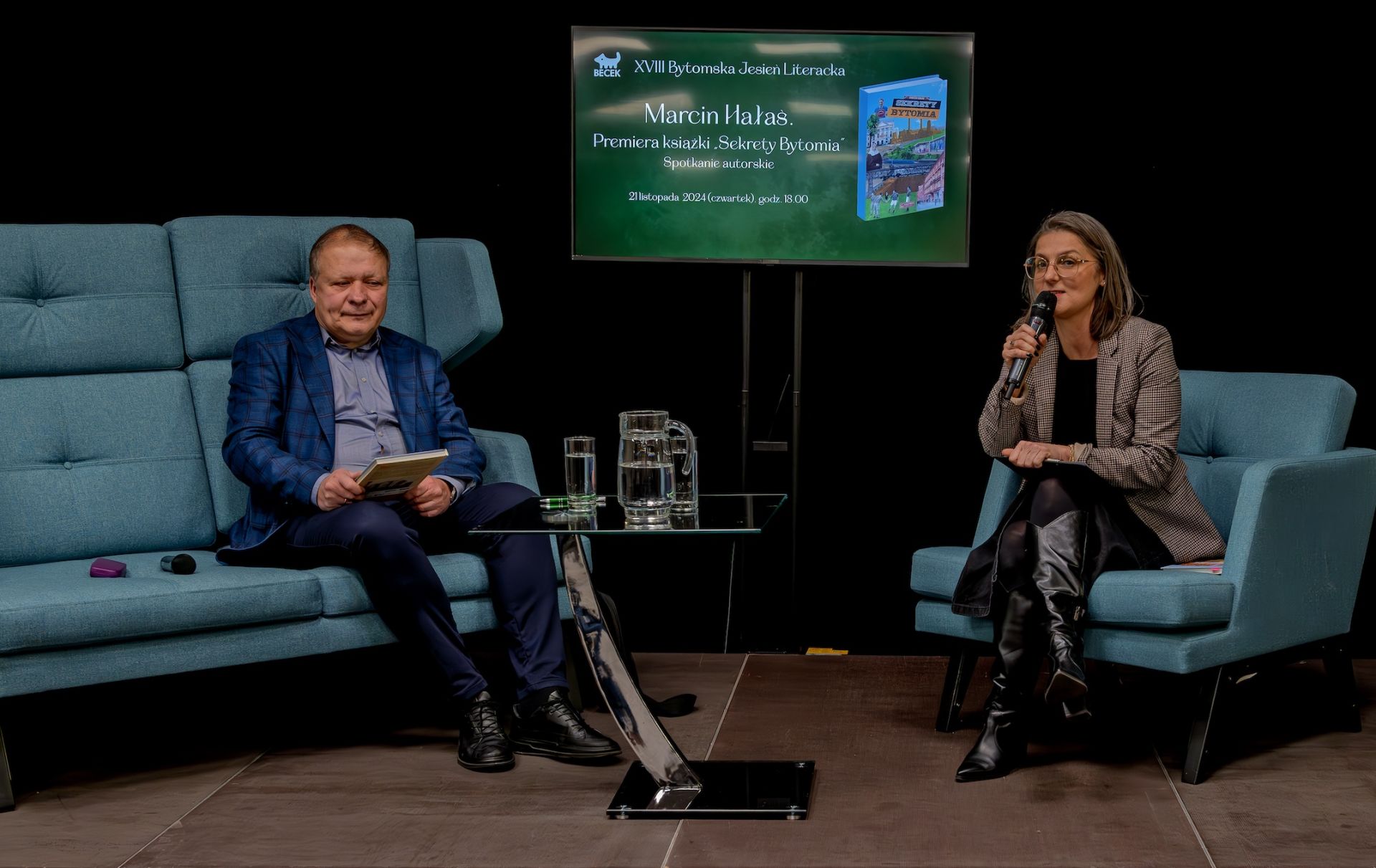 Spotkanie autorskie z Marcinem Hałasiem