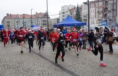 Mikołaje przebiegli przez Bytom