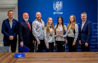 Prezydent pogratulował bytomskim karatekom