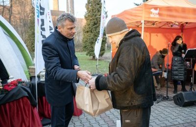 Wigilia w bytomskiej noclegowni