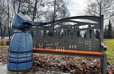 BO Bytom: W Szombierkach stanęła ławeczka ślą