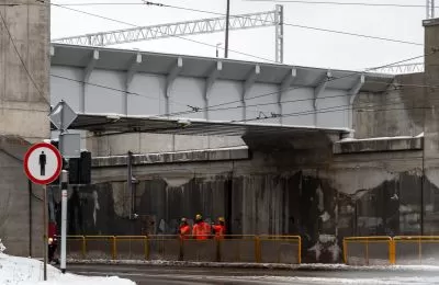 Ruszają kolejne prace przy wiadukcie nad ul. Zabr
