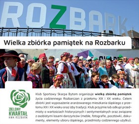 Wielka zbiórka pamiątek w Rozbarku