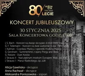 Jubileuszowy koncert w Szkole Muzycznej