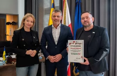 Prezydent otrzymał podziękowania za wsparcie prz