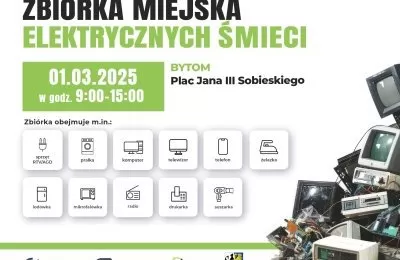 1 marca zbiórka elektroodpadów