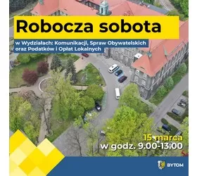 Robocza sobota w wydziałach Komunikacji, Spraw O