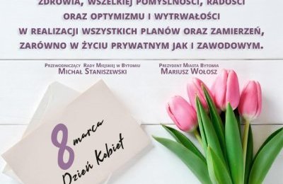 Życzenia z okazji Dnia Kobiet