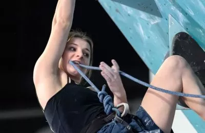 Zuzanna Mientus na podium Akademickich Mistrzostw