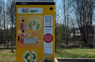 W Bytomiu stanął pierwszy na Śląsku olejomat