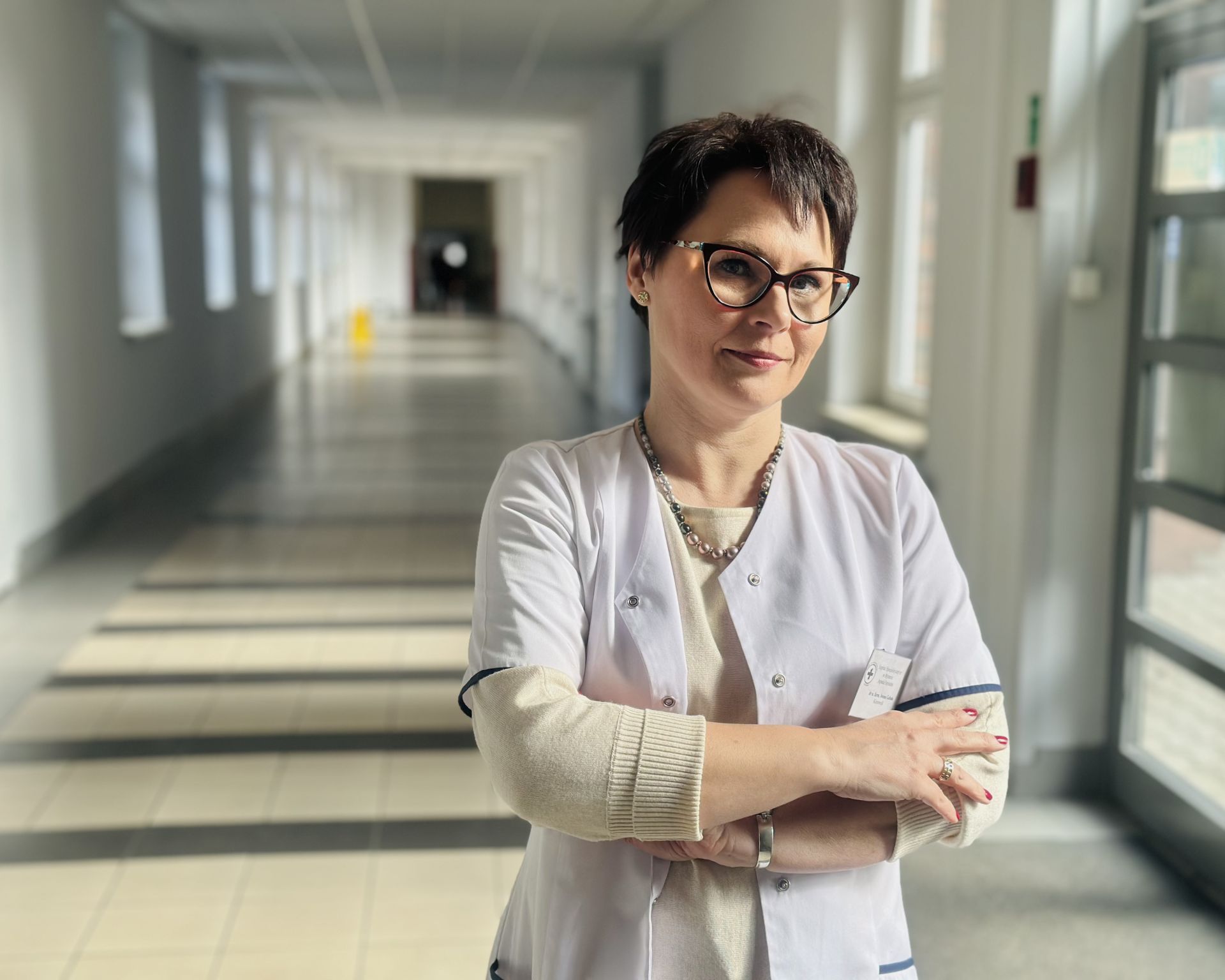 Dr n. farm. Iwona Gubała, farmaceutka i kierowniczka apteki szpitalnej w bytomskiej “Jedynce”