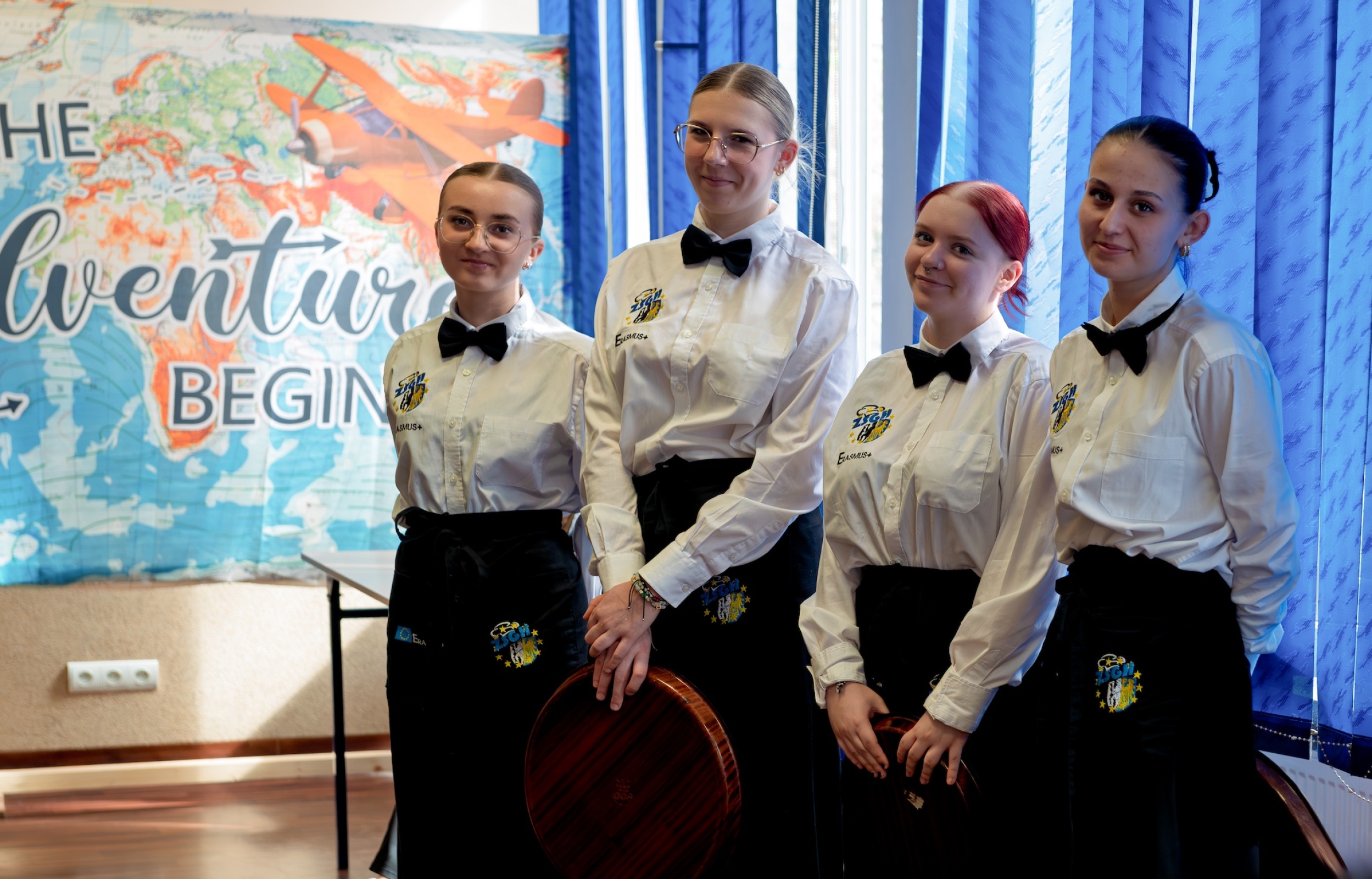 Uczennice bytomskiego "Gastronomika"