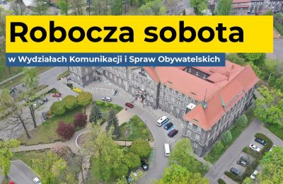 26 kwietnia robocza sobota w wydziałach: Komunika