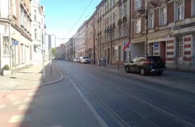 Prace gwarancyjne na ul. Katowickiej. Zamknięty z