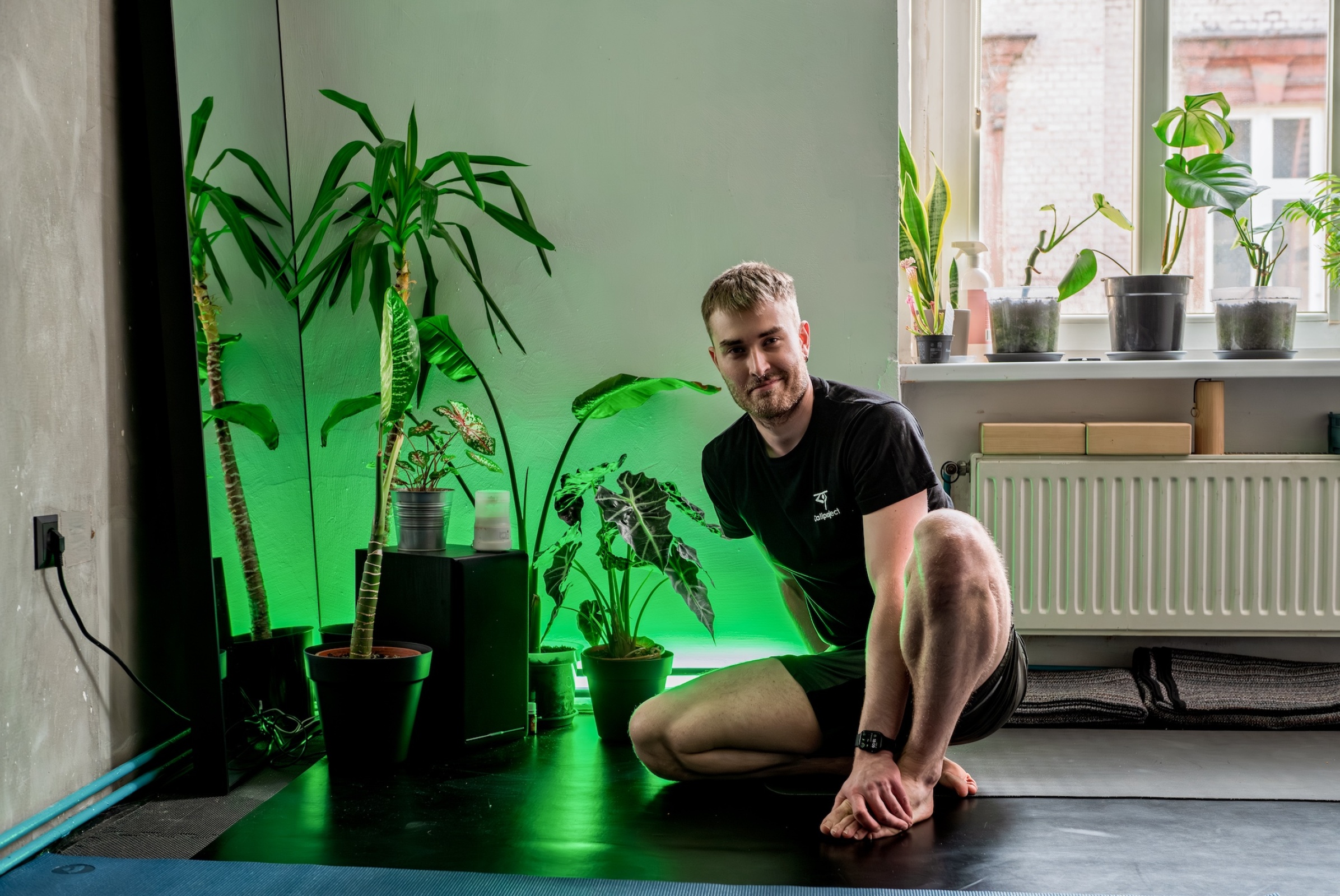Łukasz Szleszyński, właściciel P20 Studia Ruchu