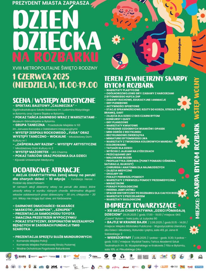Dzień Dziecka pełen atrakcji, zabaw i konkursów w Rozbarku