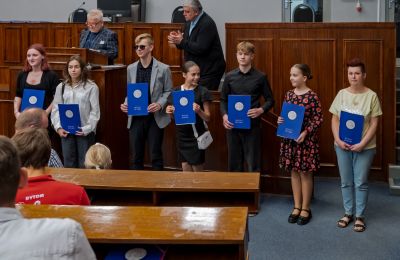 Prezydent wręczył stypendia najlepszym bytomskim