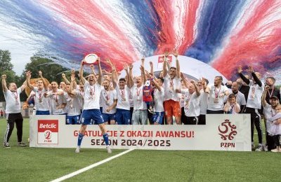 Ostatni mecz w II lidze i wielkie świętowanie